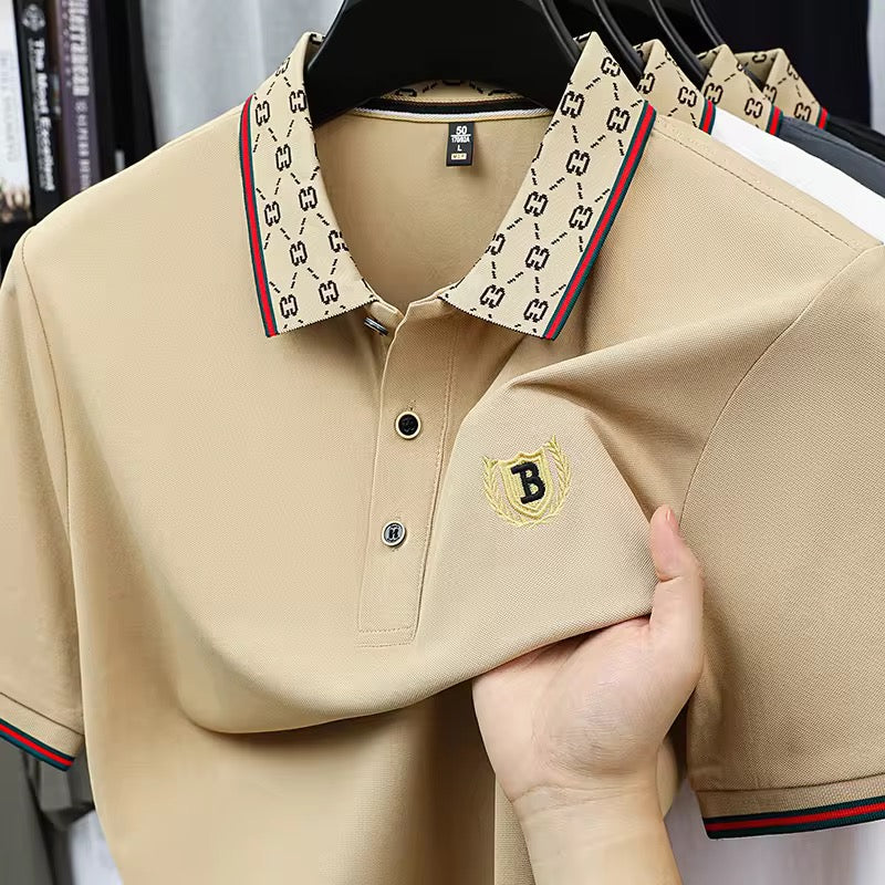 The Iconic Soft-Touch Polo T-Shirt For Men - Main Image