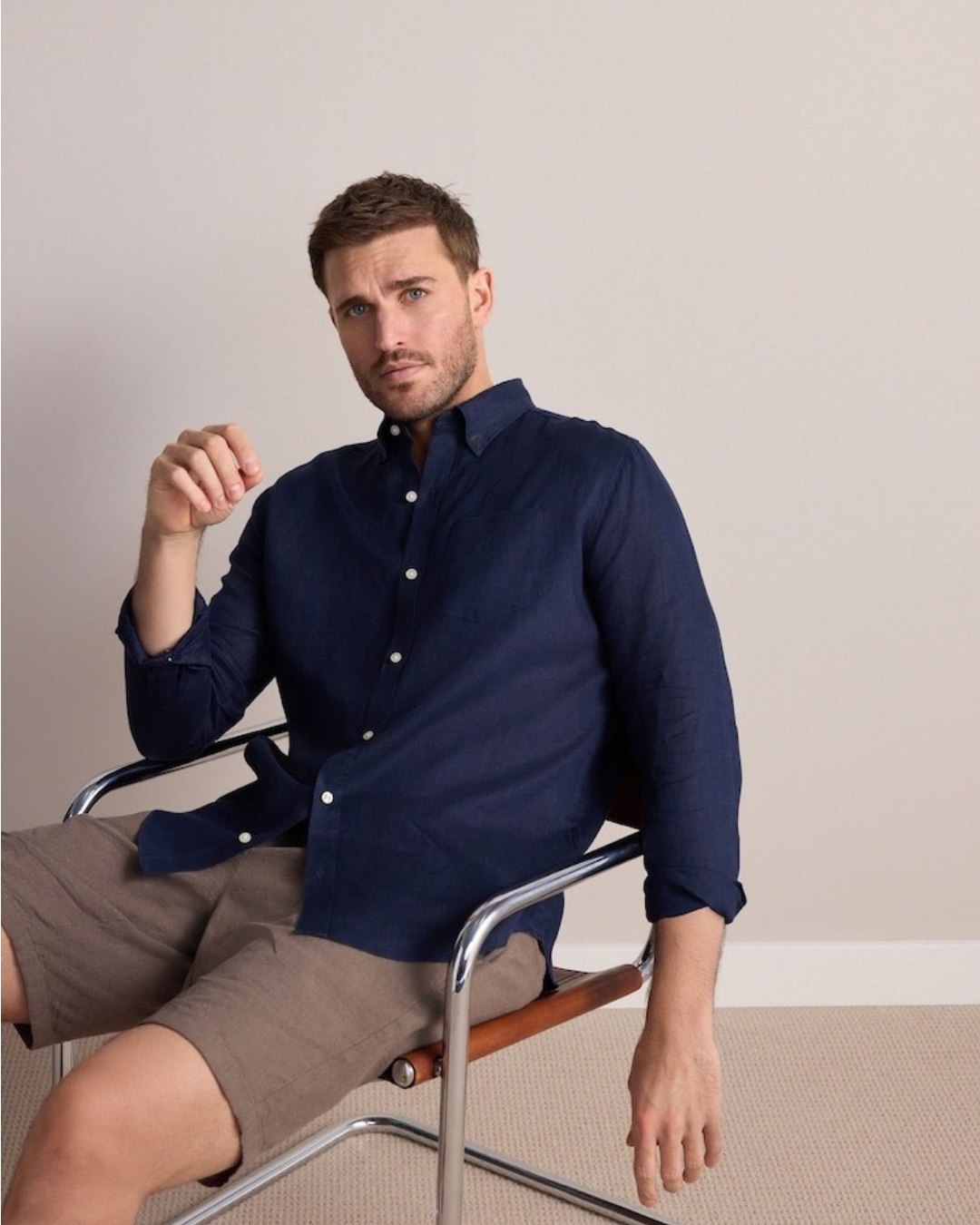 Nightsail | The Classic Navy Essential Cotton Shirt