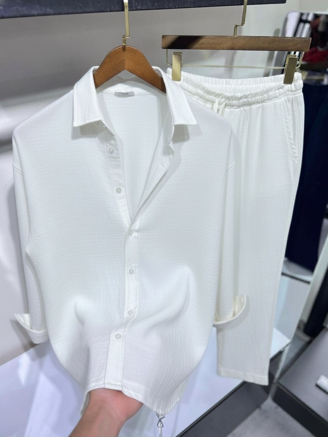 Top & Bottom Linen Set —Luxury Meets Style