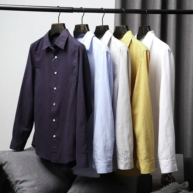 Classic Luxury Cotton Formal Shirt For Men's