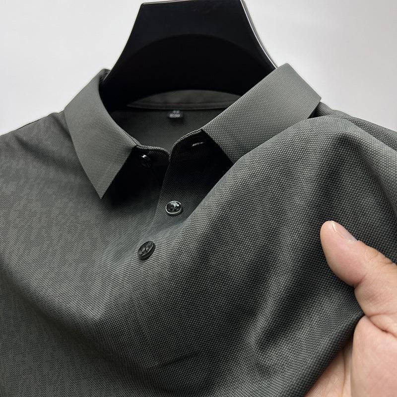 Breathable Spruce Green Polo T-shirt
