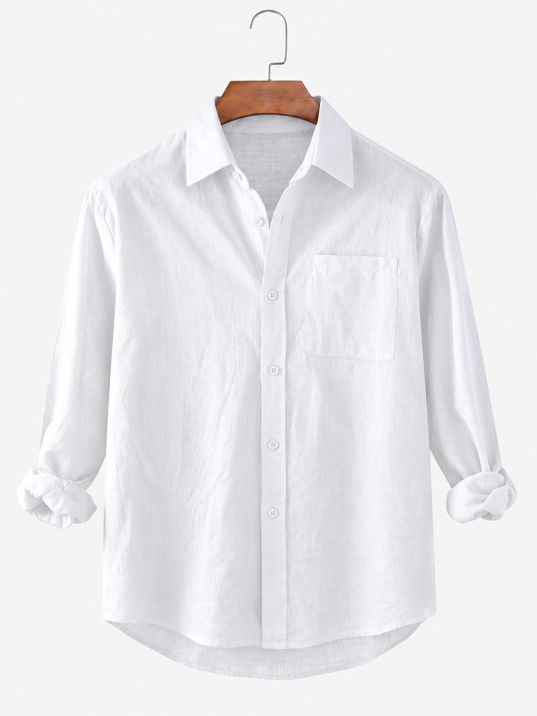 Italian-Inspired Luxury Linen Shirt