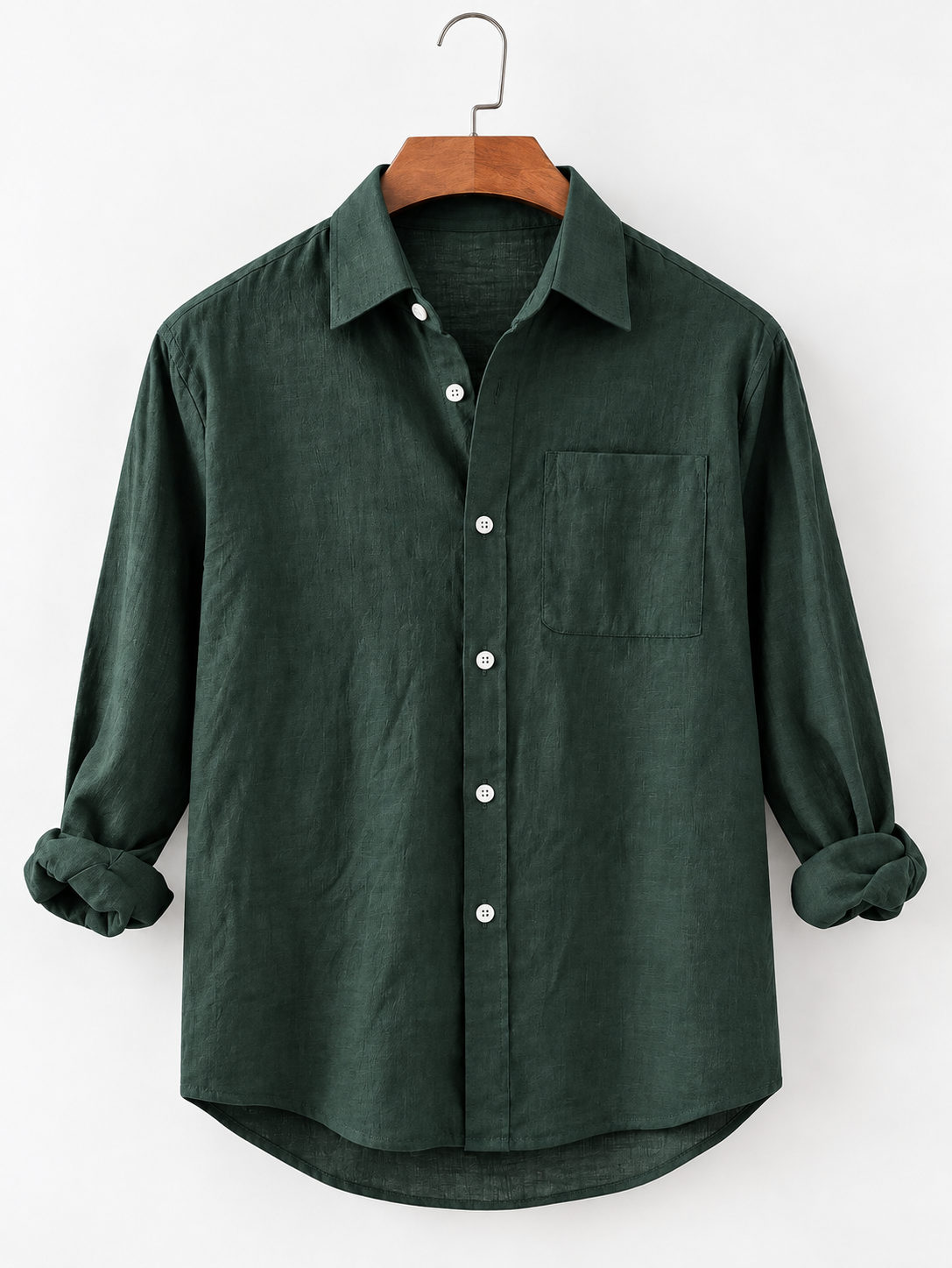 Italian-Inspired Luxury Linen Shirt