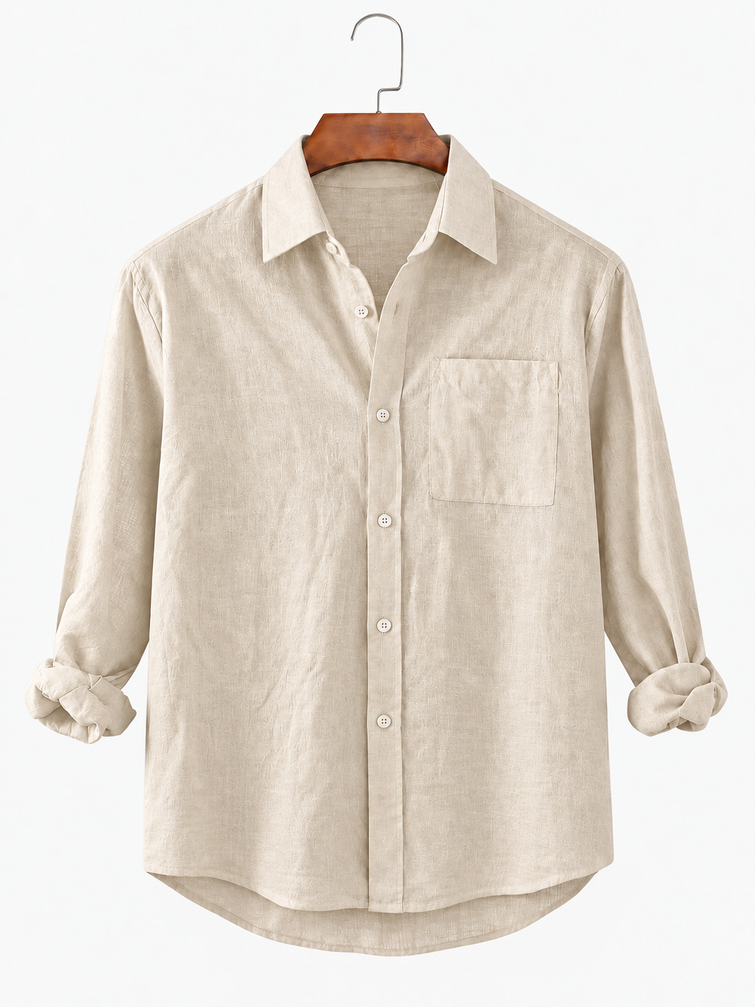 Italian-Inspired Luxury Linen Shirt