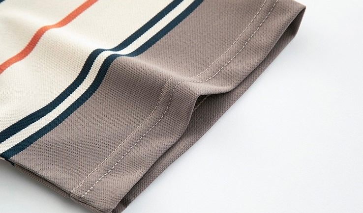 Crestline Luxe Rib Polo T-Shirt