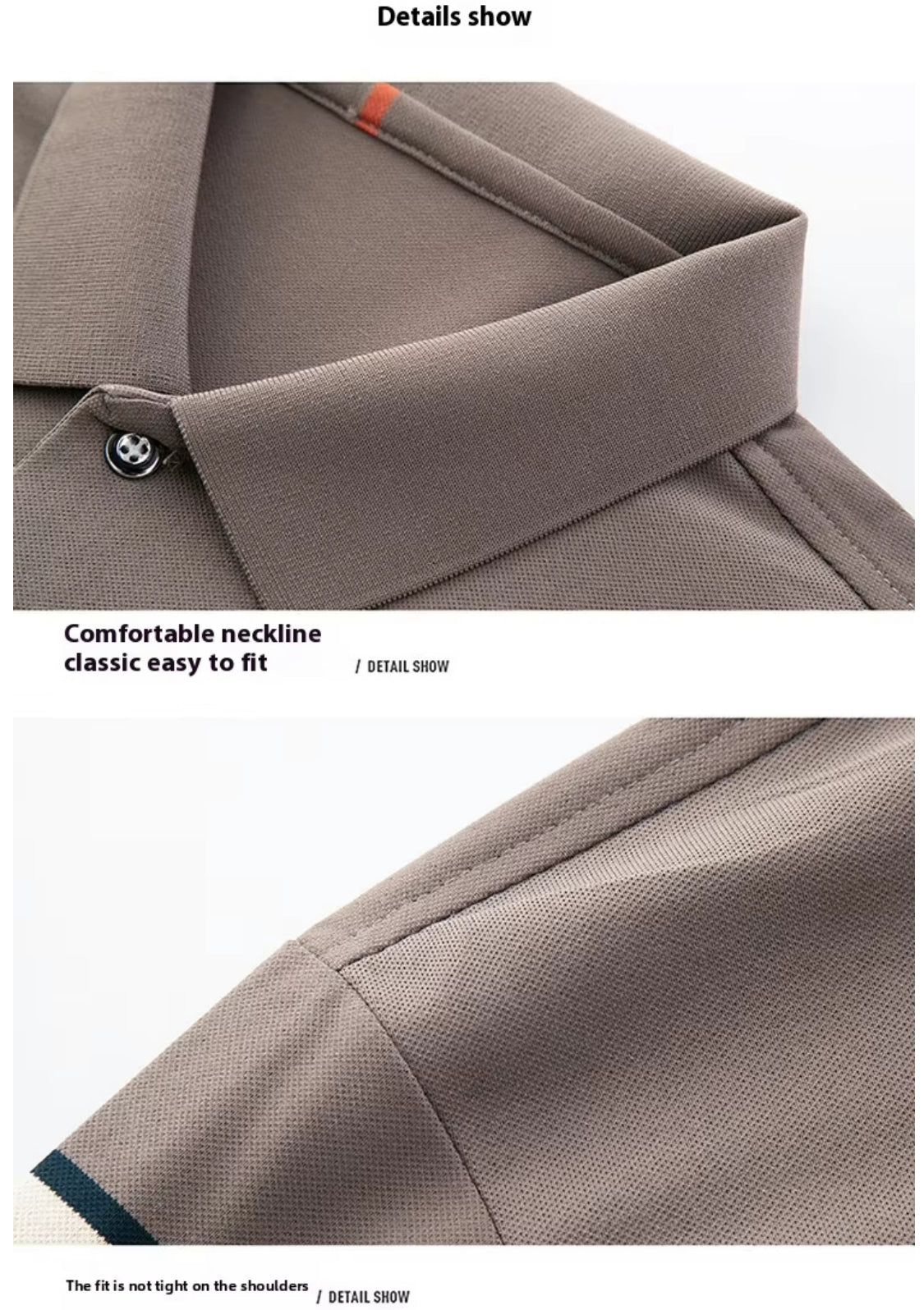 Crestline Luxe Rib Polo T-Shirt