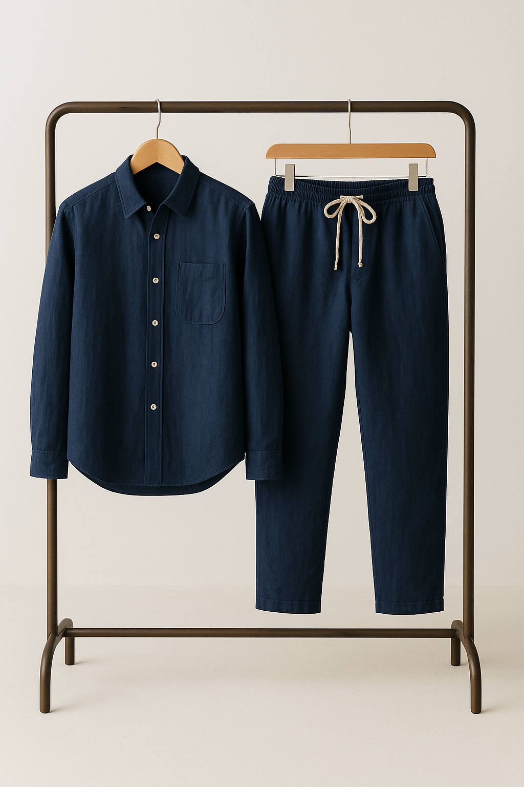 Linen Comfort Co-Ord Set - Premium Edition