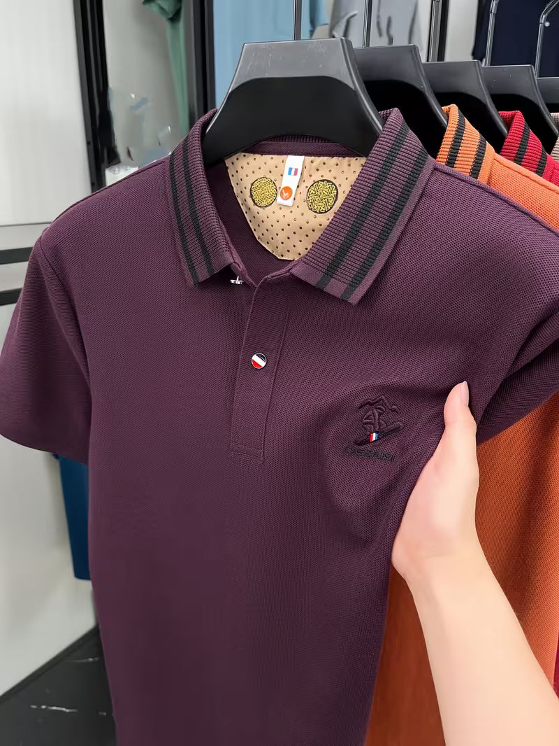 Elite Crest Polo T-Shirt