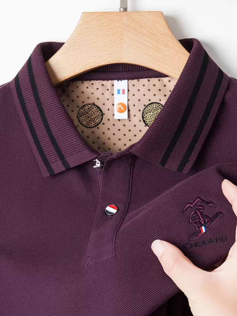 Elite Crest Polo T-Shirt