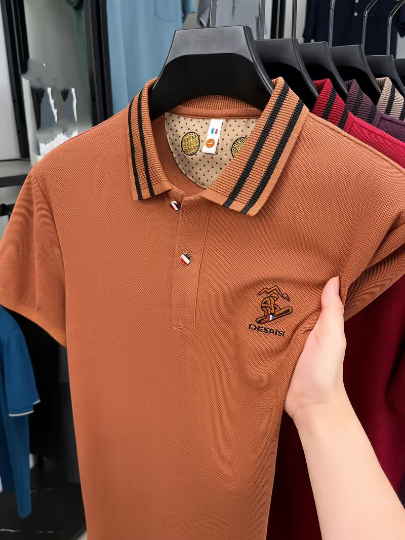 Elite Crest Polo T-Shirt