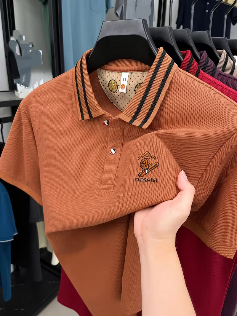 Elite Crest Polo T-Shirt