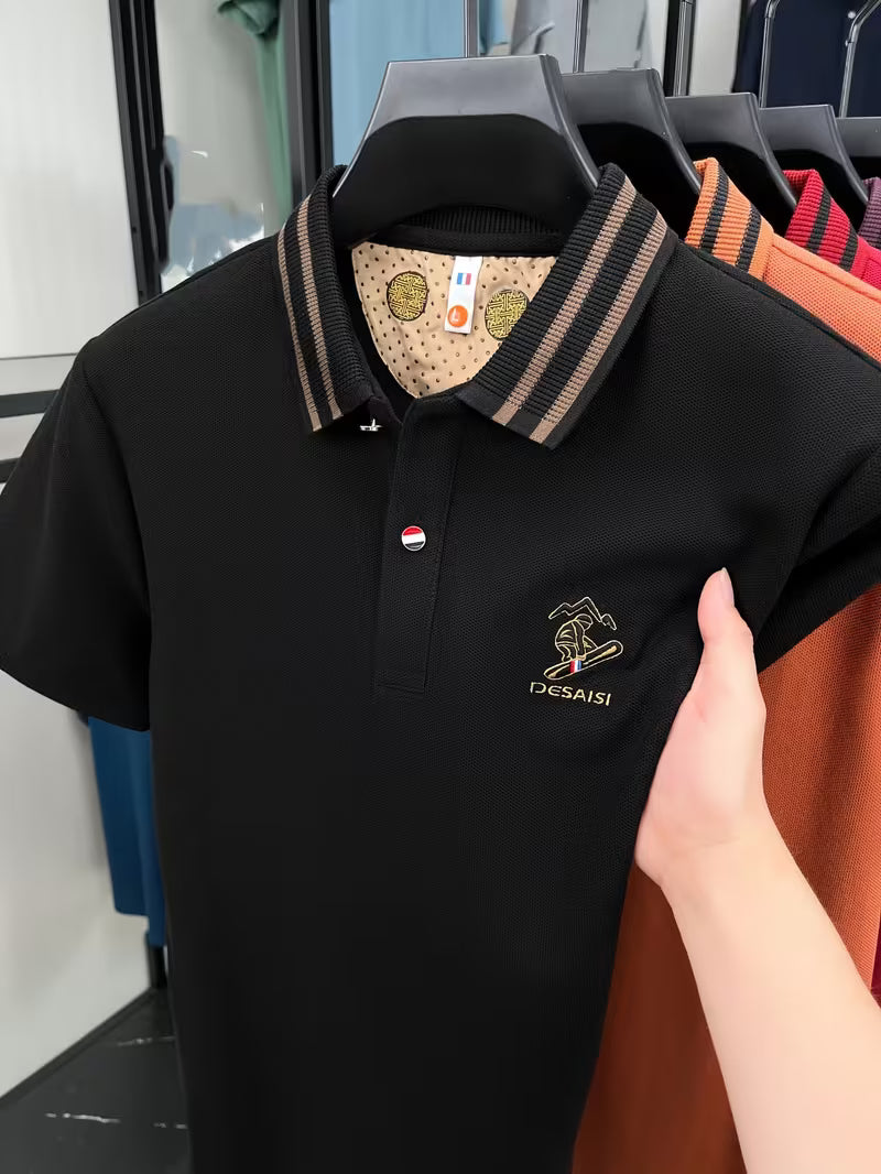 Elite Crest Polo T-Shirt
