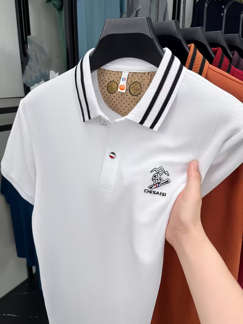 Elite Crest Polo T-Shirt