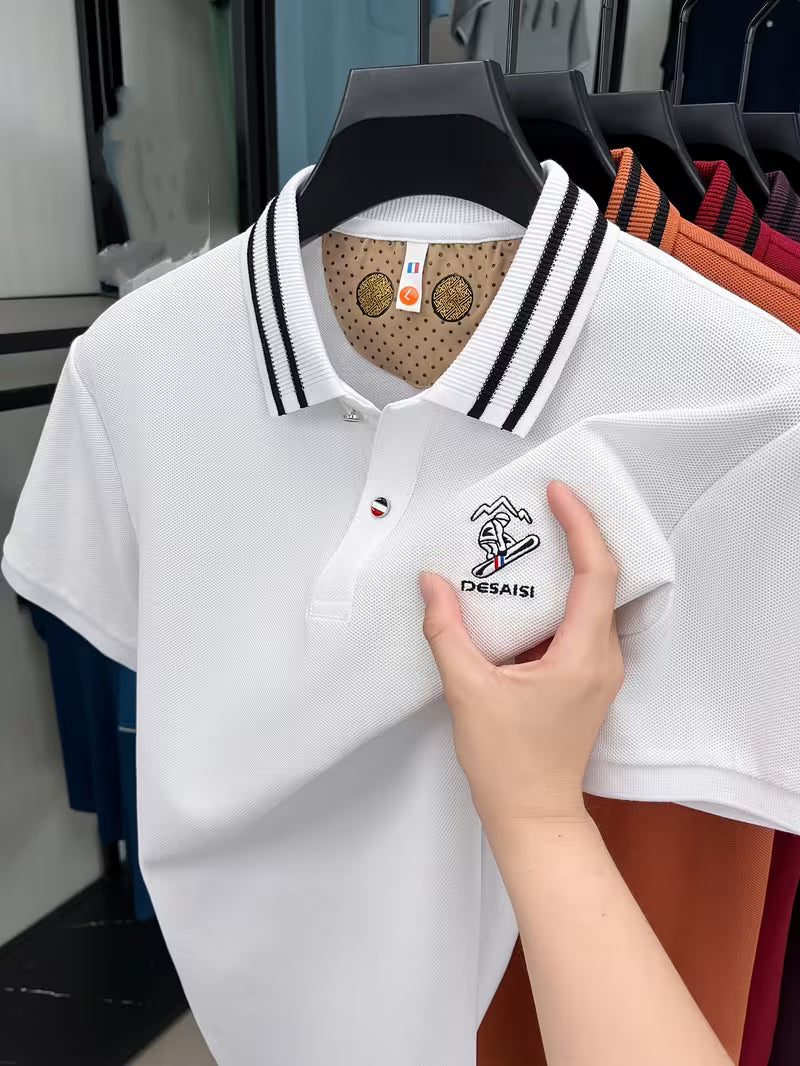 Elite Crest Polo T-Shirt