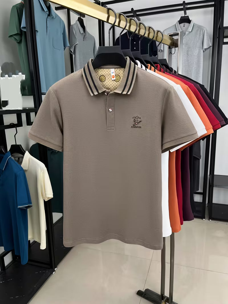 Elite Crest Polo T-Shirt
