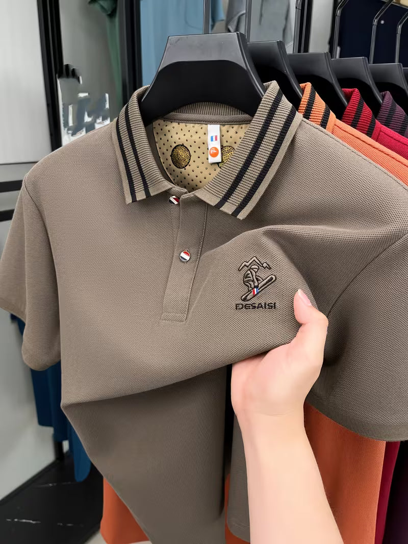 Elite Crest Polo T-Shirt