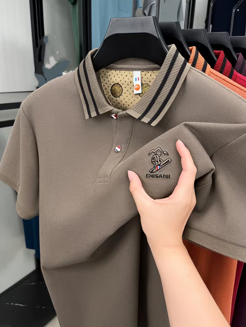 Elite Crest Polo T-Shirt
