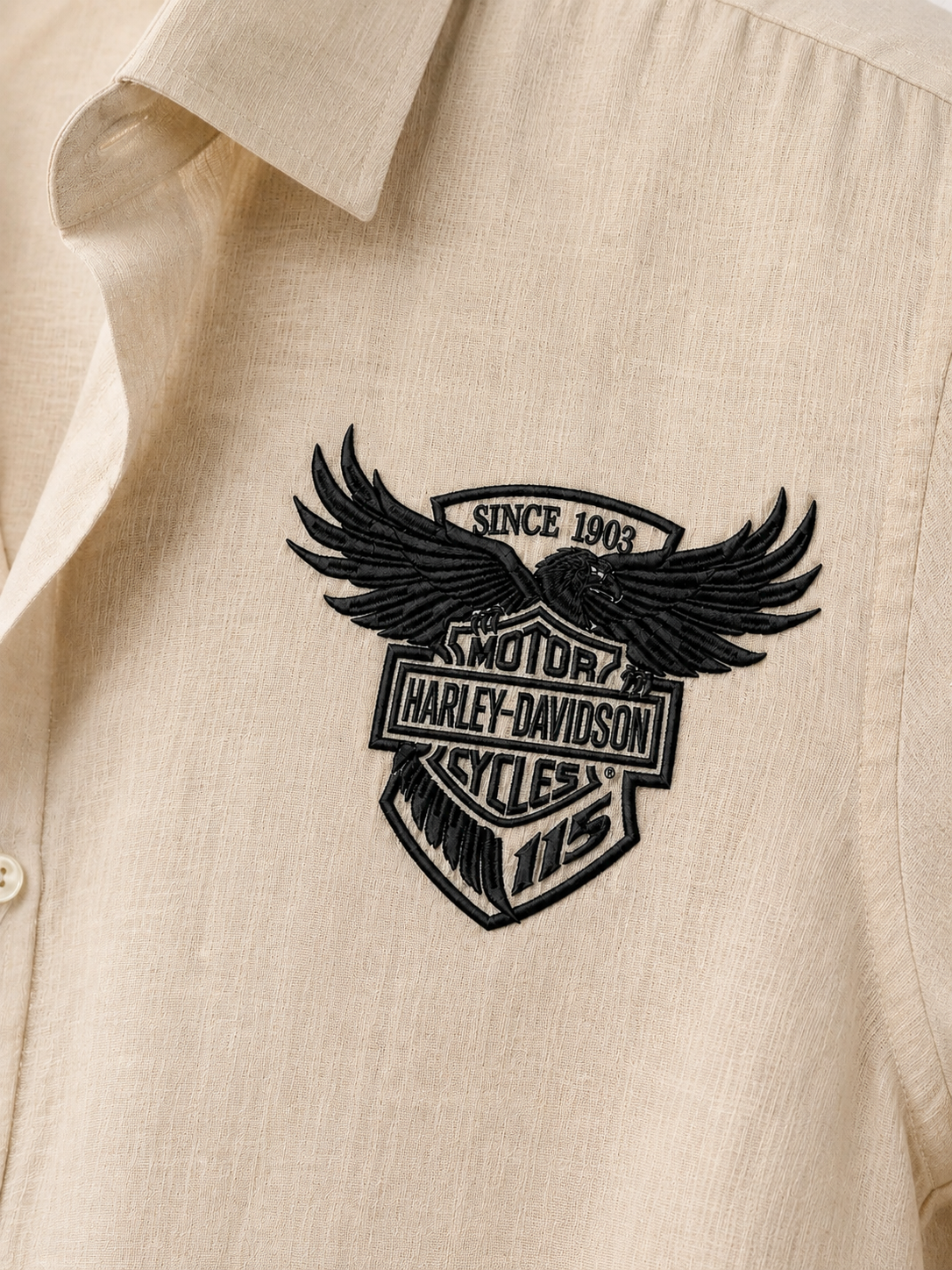 Harly Edition Embro Linen Shirt