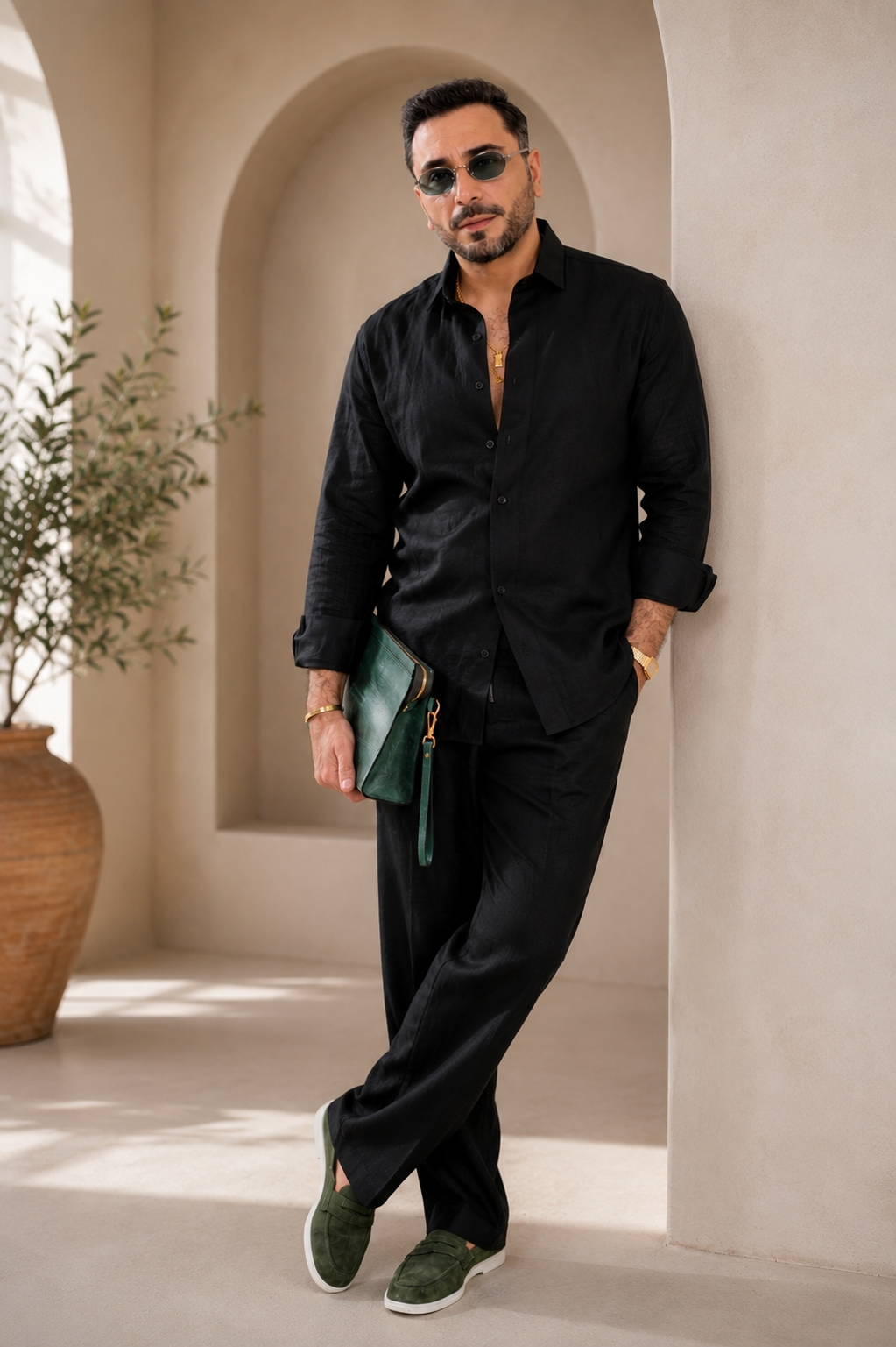 Pure Linen Set – Executive Collection