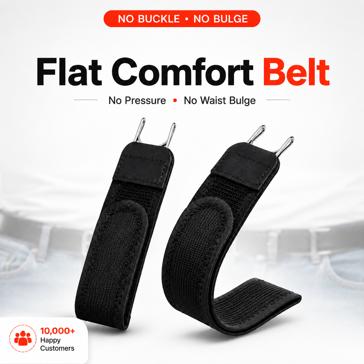 Bukle-less Belt Hooks