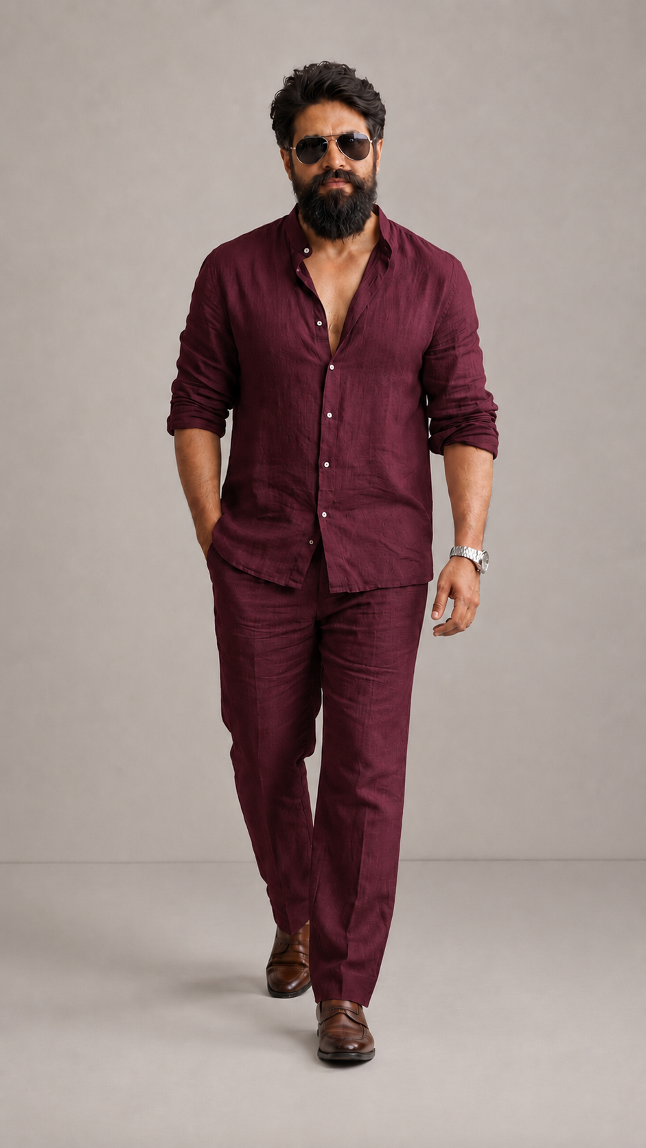 Top & Bottom Luxury Linen Set