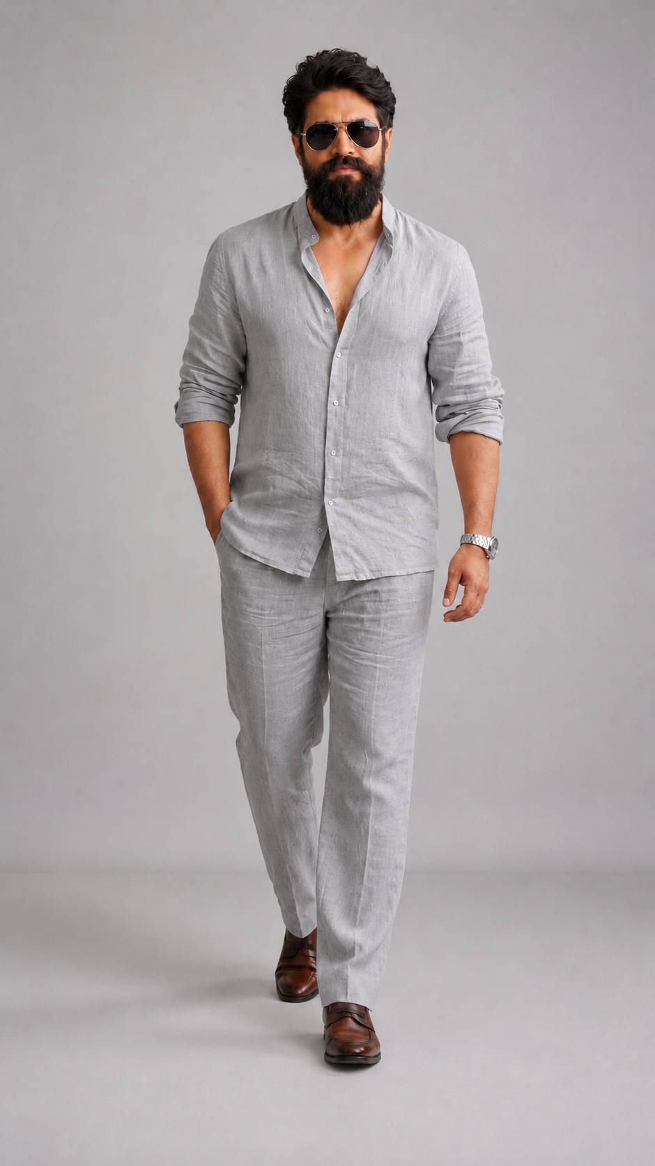 Top & Bottom Luxury Linen Set