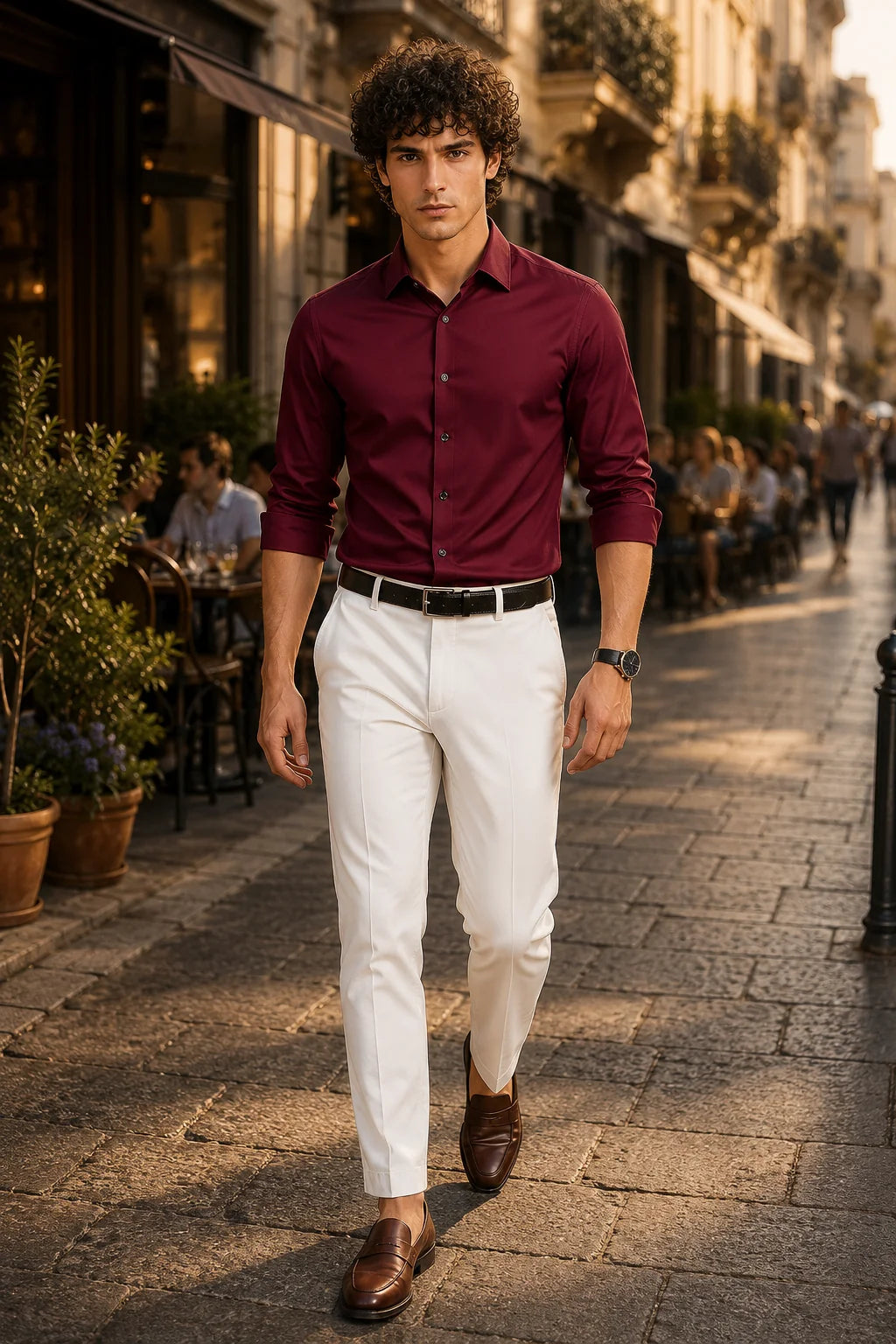 Wine Red Soft Premium Shirt