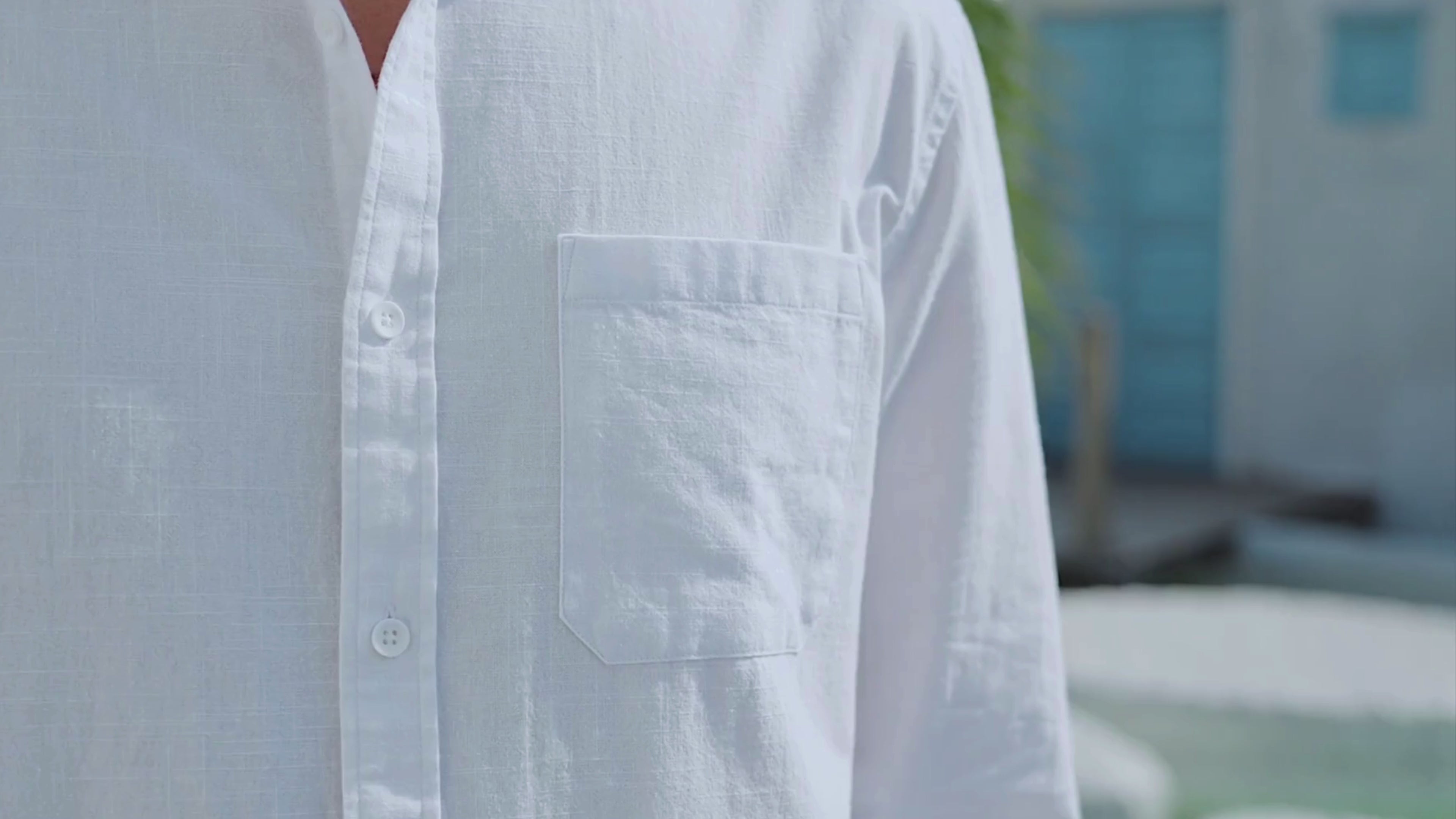White Color Premium Cotton Shirt for Men