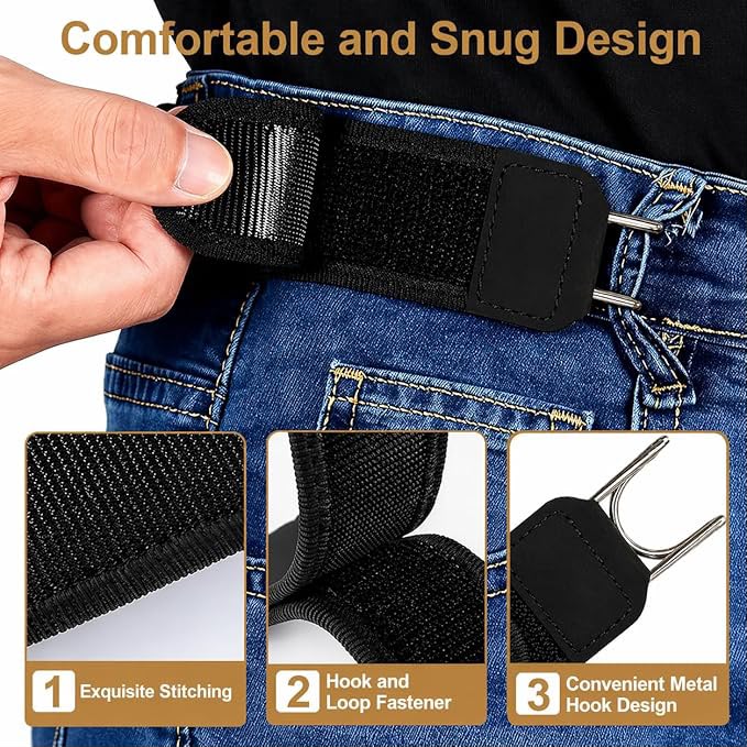 Bukle-less Belt Hooks
