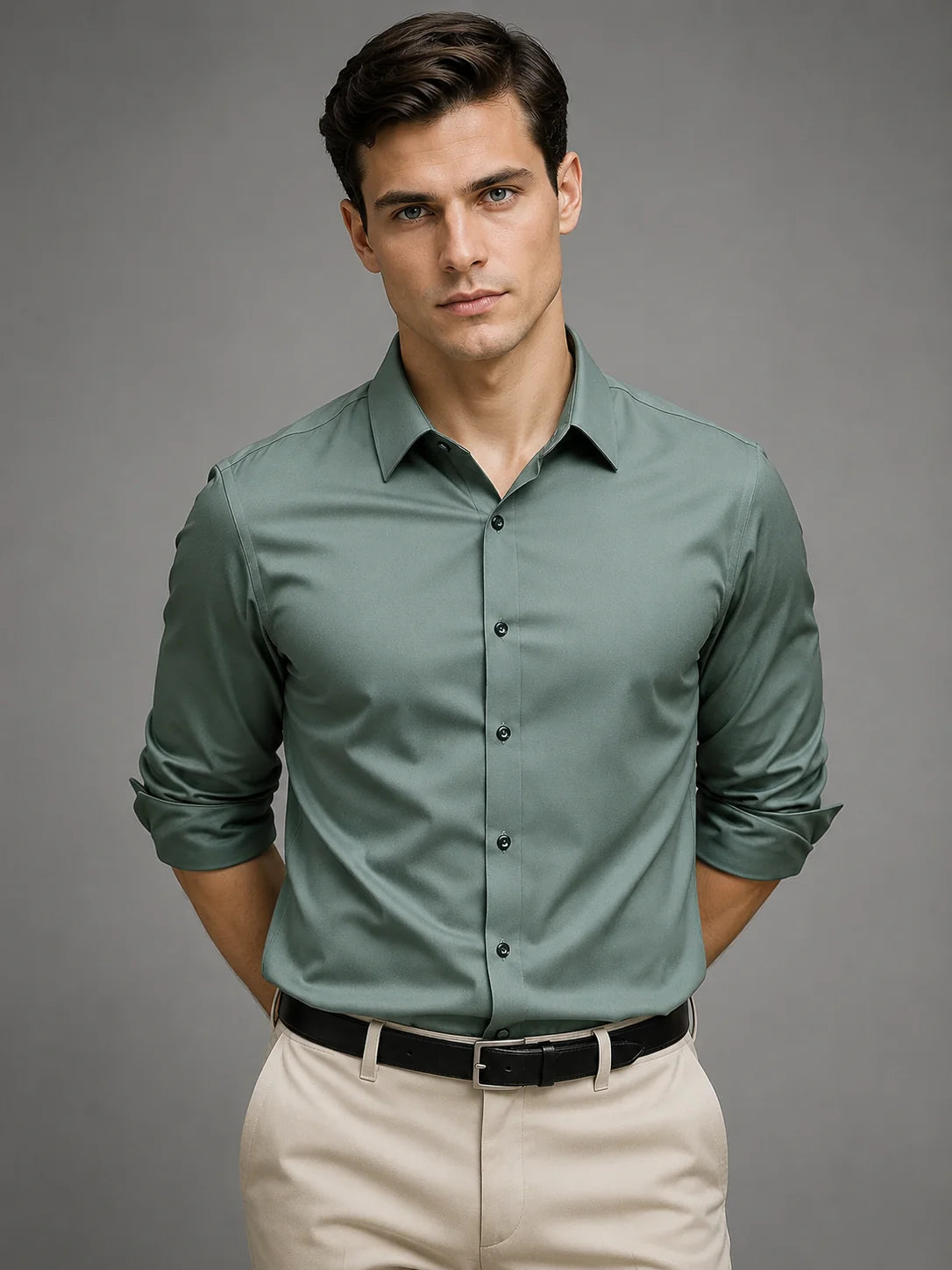 Sea Green Soft Classic Premium Shirt